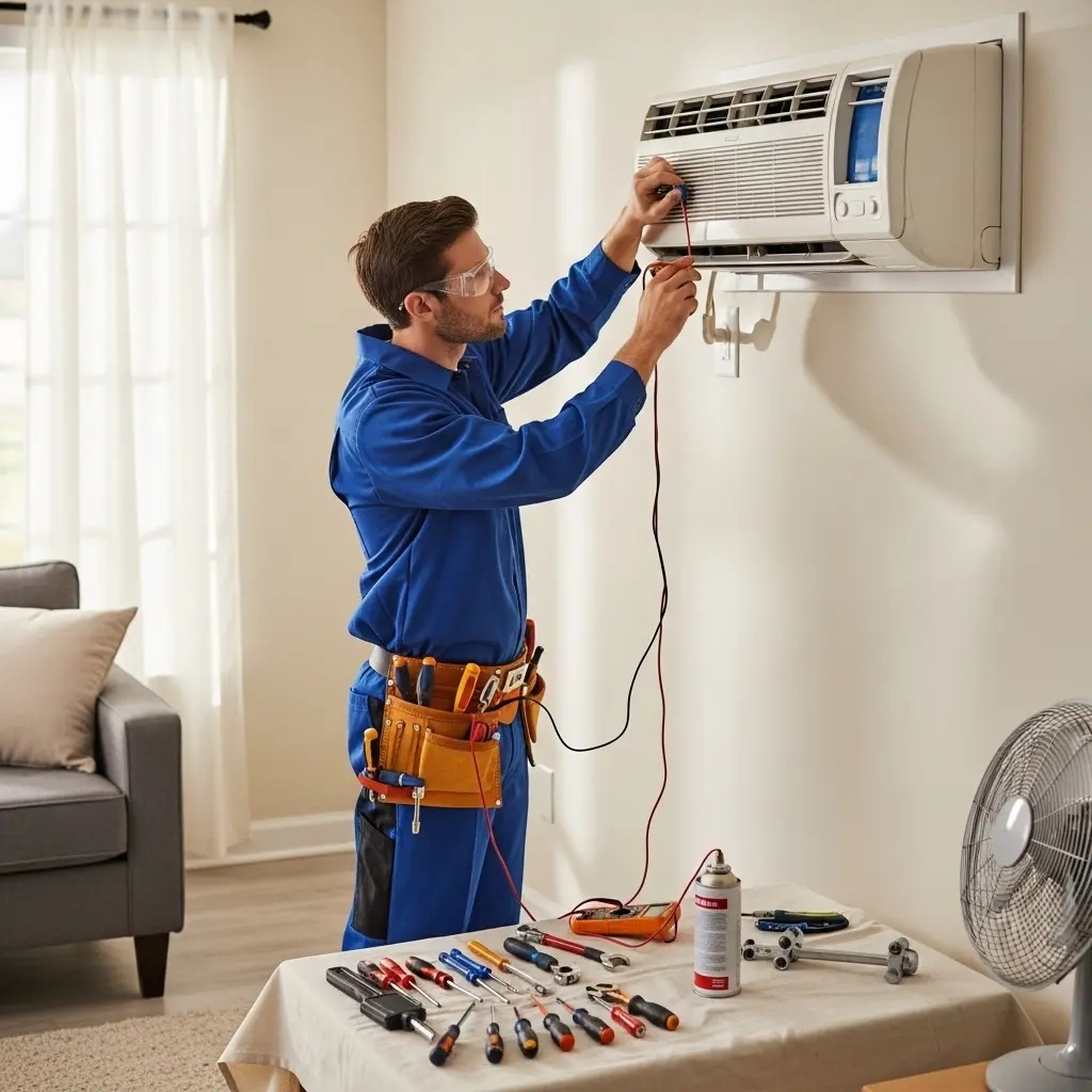 Demirci LG LG klima gaz dolumu ve bakım – Enerji verimliliği artırıldı. - Teknik servis örneği